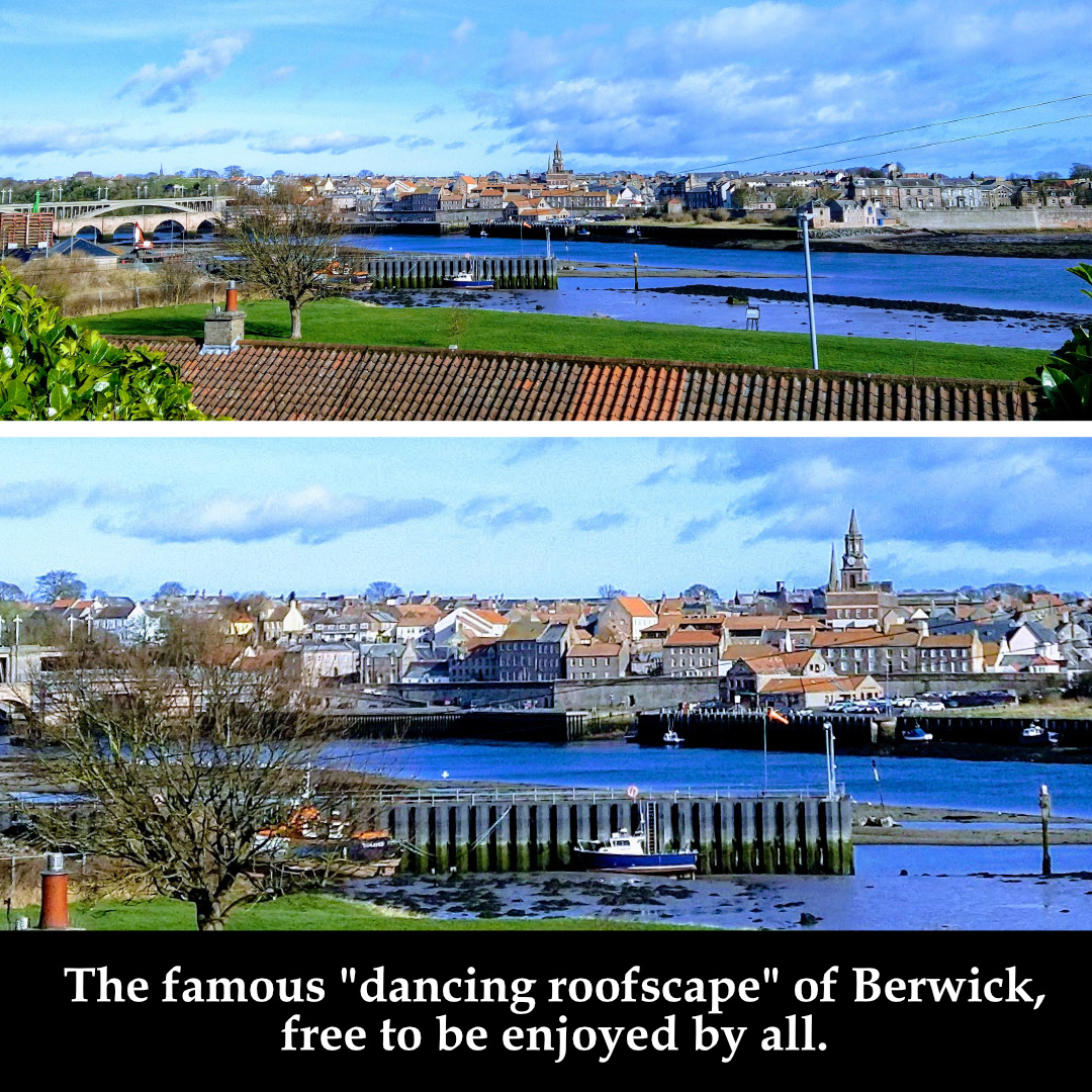 Berwick's dancing roofscape