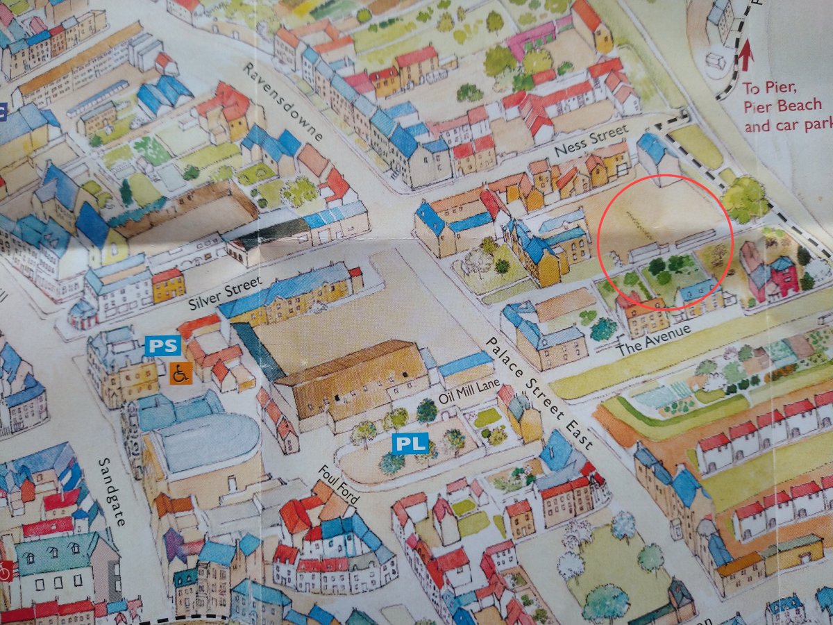 The huts in the Berwick Chamber of Commerce's Town Map, 2022