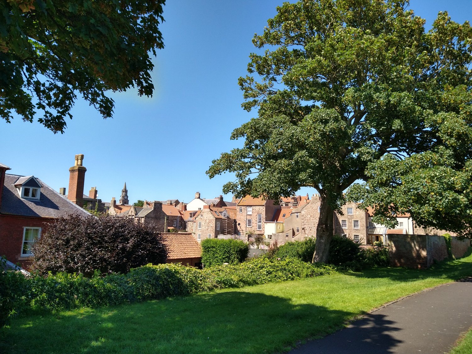 The view from the walls by the Ness Gate